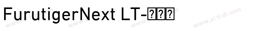 FurutigerNext LT字体转换